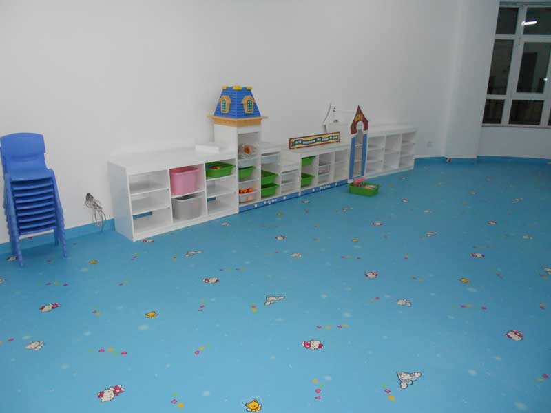 甘肅敦煌陽(yáng)光劍橋幼兒園地板