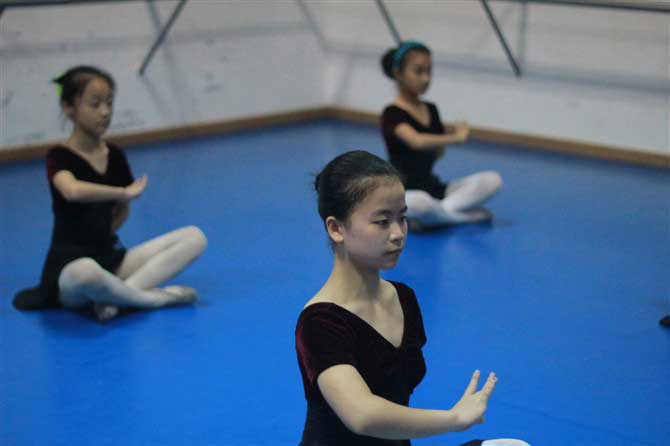 四川南充菊影舞蹈學(xué)校舞蹈室地板 四川南充菊影舞蹈學(xué)校舞蹈室地板