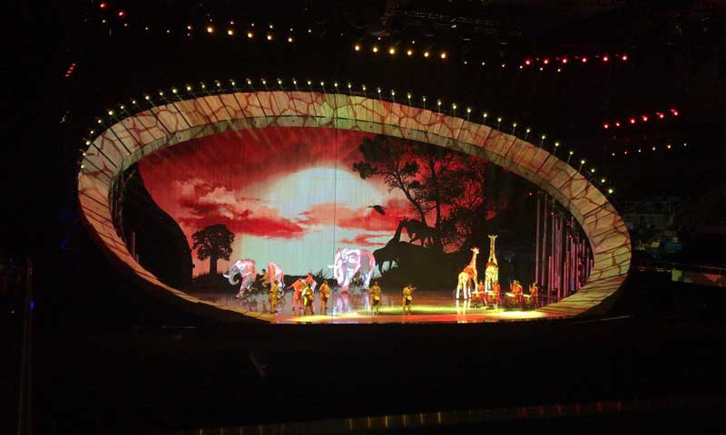 北京水立方仿佛秀舞臺地板 北京水立方‘仿佛秀’舞臺地板